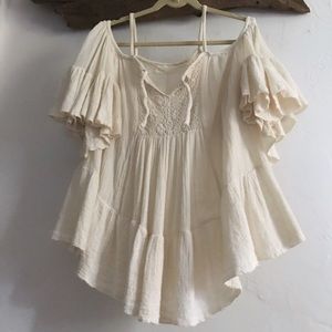 Jen’s Pirate Booty Open Shoulder Tunic